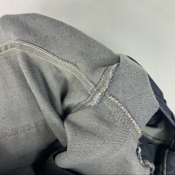 7 For All Mankind Short Austyn Relax Fit Straight Indigo Chester Jean Size 38 - Picture 9 of 10